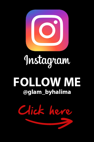 Follow me on instagram - @glam_byhalima
